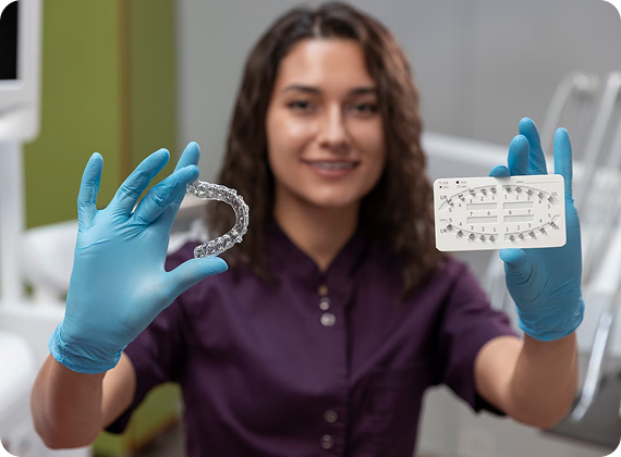 Ceramic Braces or Invisalign