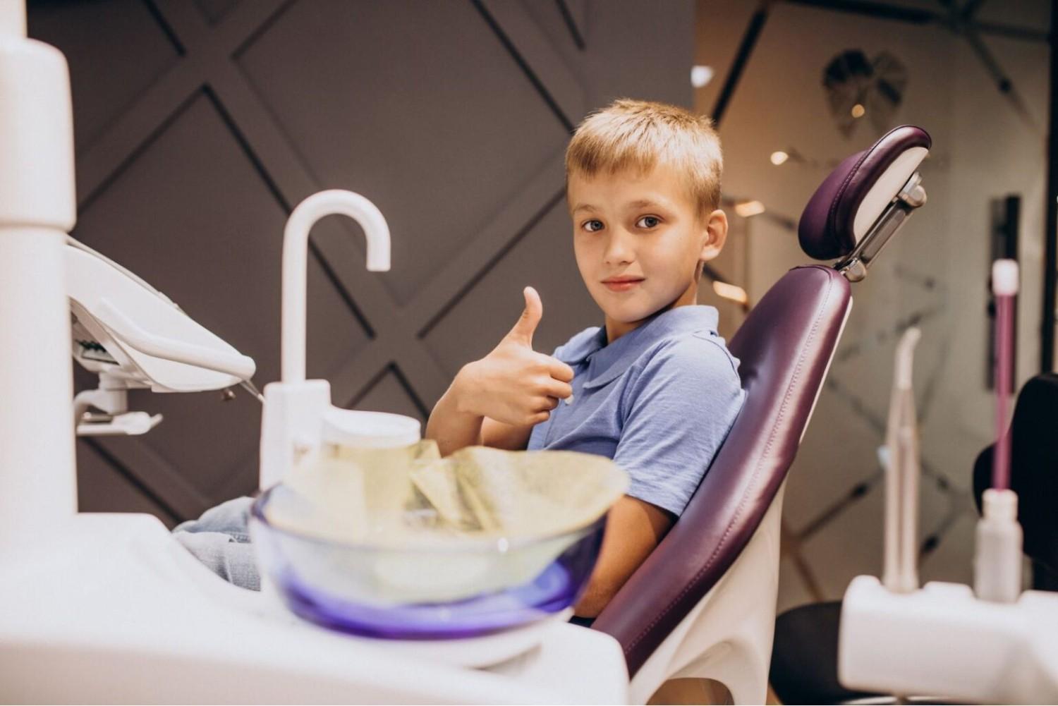child in clinic