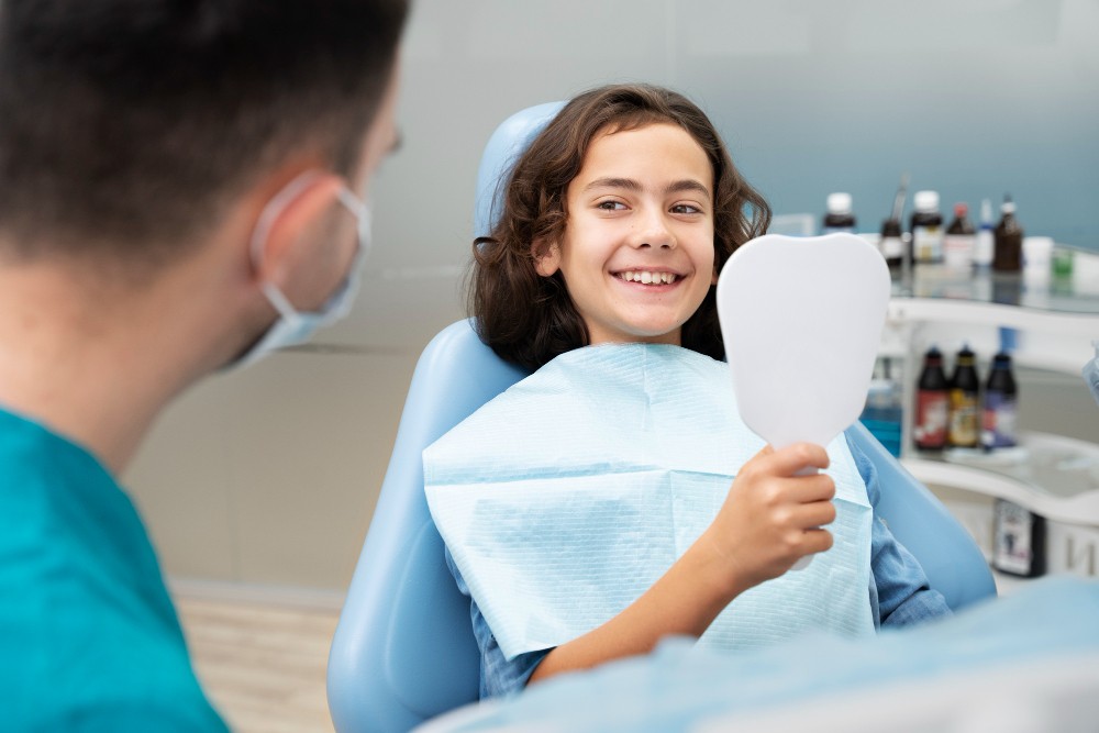 Pediatric Dental with teenager 1